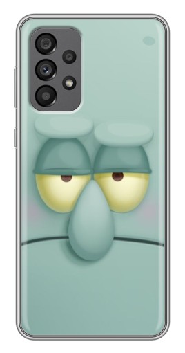Чехол с картинкой "Сквидвард" для Samsung Galaxy A73 (5G)