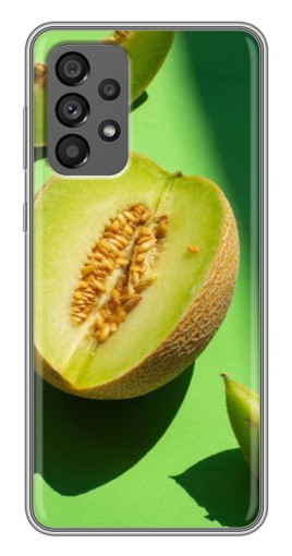 Силиконовый чехол с изображением "Сочная Дыня" для Samsung Galaxy A73 (5G)