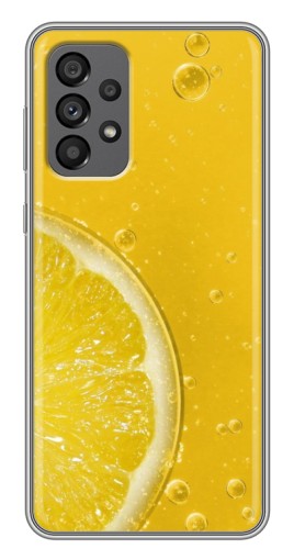Чехол с картинкой "Сочный лимон" для Samsung Galaxy A73 (5G)