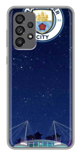 Силиконовый чехол с изображением "Стадион Ман Сити" для Samsung Galaxy A73 (5G)