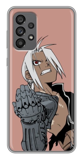 Силиконовый чехол с изображением "Стальной алхимик" для Samsung Galaxy A73 (5G)