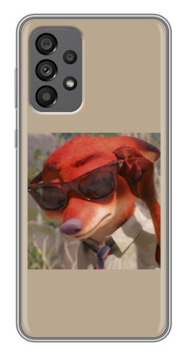 Чехол с печатью "Стильный Ник" для Samsung Galaxy A73 (5G)