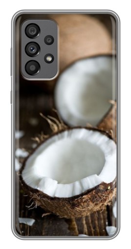 Чехол с картинкой "Свежий кокос" для Samsung Galaxy A73 (5G)