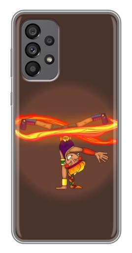 Чехол с печатью "Танцующая Амбер" для Samsung Galaxy A73 (5G)