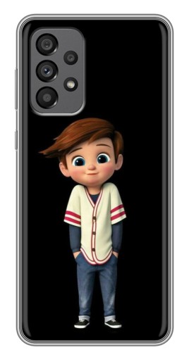 Силиконовый чехол с изображением "Тим" для Samsung Galaxy A73 (5G)