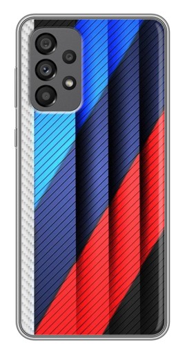 Чехол с печатью "Цвета лого БМВ" для Samsung Galaxy A73 (5G)
