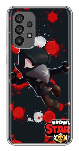 Чехол с печатью "Ворон Бравл Старс" для Samsung Galaxy A73 (5G)