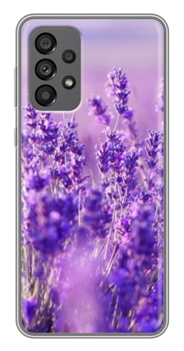 Чехол с печатью "Яркая лаванда" для Samsung Galaxy A73 (5G)