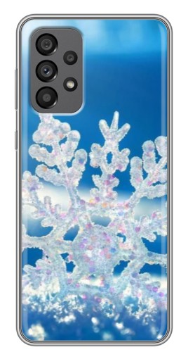 Чехол с печатью "Яркая снежинка" для Samsung Galaxy A73 (5G)