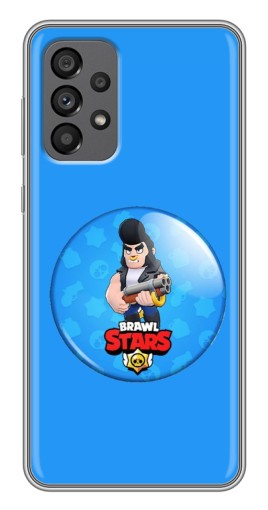 Чехол с картинкой "Значек Булла" для Samsung Galaxy A73 (5G)