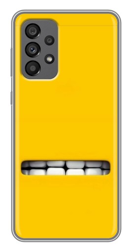 Чехол с печатью "Зубы миньона" для Samsung Galaxy A73 (5G)