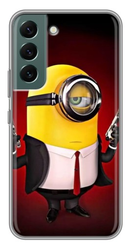 Чехол с принтом "Агент Миньон" для Samsung Galaxy S22