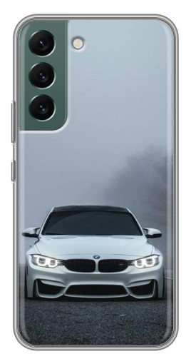 Чехол с картинкой "БМВ в тумане" для Samsung Galaxy S22