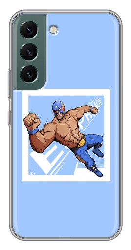 Чехол с картинкой "Боец El Primo" для Samsung Galaxy S22
