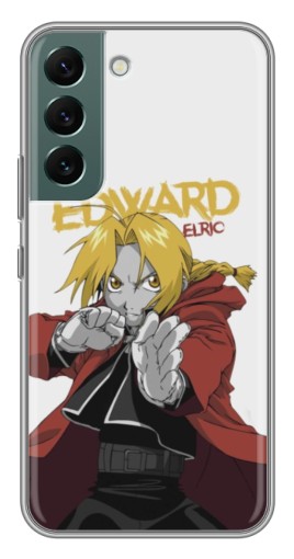 Чехол с картинкой "Боевй Erlic" для Samsung Galaxy S22