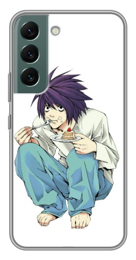 Чехол с принтом "Эл кушает" для Samsung Galaxy S22