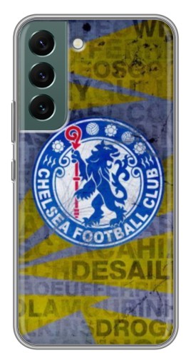 Чехол с печатью "Фанат ФК Челси" для Samsung Galaxy S22