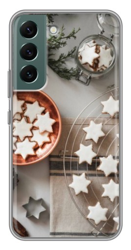 Чехол с печатью "Имбирные звездочки" для Samsung Galaxy S22