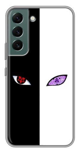 Силиконовый чехол с изображением "Итачи глаза" для Samsung Galaxy S22