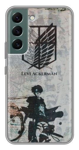Чехол с печатью "Капитан Леви" для Samsung Galaxy S22