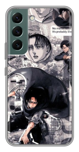 Чехол с печатью "Коллаж Леви" для Samsung Galaxy S22