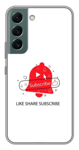 Чехол с картинкой "Колокольчик" для Samsung Galaxy S22