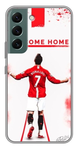 Чехол с печатью "Криштиану в Манчестере" для Samsung Galaxy S22
