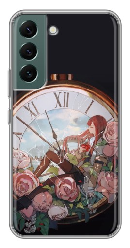Чехол с печатью "Курису  в часах" для Samsung Galaxy S22