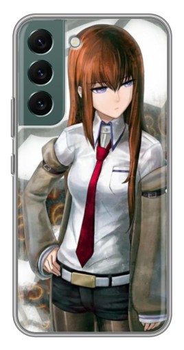 Силиконовый чехол с изображением "Курису математик" для Samsung Galaxy S22