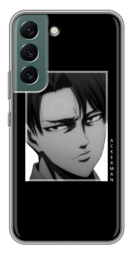 Чехол с принтом "Леви в рамке" для Samsung Galaxy S22