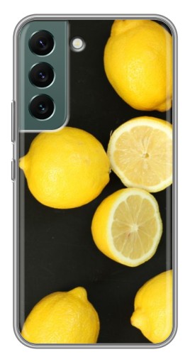 Чехол с принтом "Лимонный стиль" для Samsung Galaxy S22