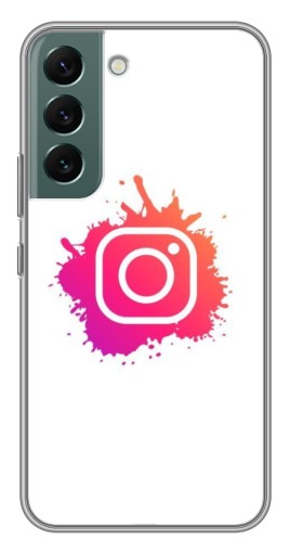 Чехол с печатью "Логотип Инсты" для Samsung Galaxy S22