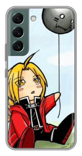 Силиконовый чехол с изображением "Маленький Эрлик" для Samsung Galaxy S22