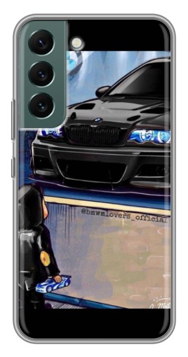 Чехол с картинкой "Мечта мальчика" для Samsung Galaxy S22