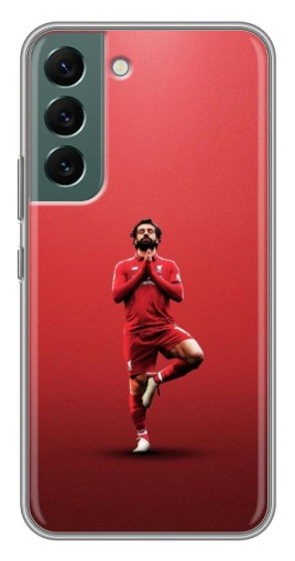 Чехол с картинкой "Мо Салах" для Samsung Galaxy S22