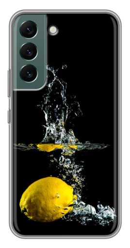 Чехол с печатью "Мокрый Лимон" для Samsung Galaxy S22
