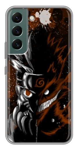 Чехол с картинкой "Наруто Курама" для Samsung Galaxy S22