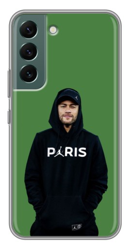 Чехол с картинкой "Неймар Paris" для Samsung Galaxy S22