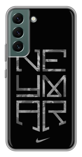 Чехол с картинкой "Neymar nike" для Samsung Galaxy S22