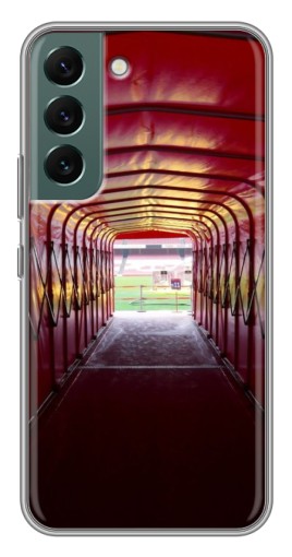 Чехол с печатью "Подтрибунная с Олд Трафорд" для Samsung Galaxy S22