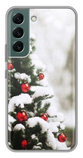 Чехол с принтом "Рождественская елка" для Samsung Galaxy S22