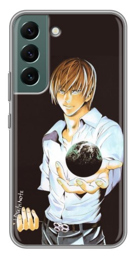 Чехол с печатью "Стильный Лайт Ягами" для Samsung Galaxy S22