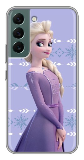 Чехол с принтом "Ельза" для Samsung Galaxy S22
