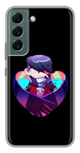 Силиконовый чехол с изображением "Задумчивый Эд" для Samsung Galaxy S22