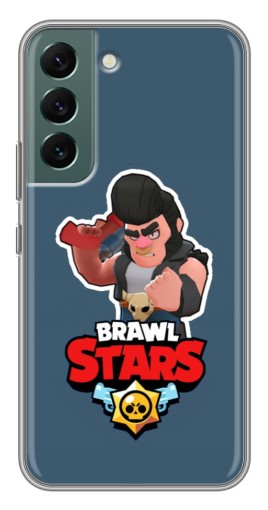 Силиконовый чехол с изображением "Злой Булл" для Samsung Galaxy S22