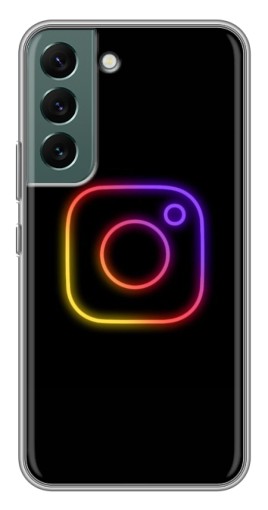 Чехол с принтом "Значок Инсты" для Samsung Galaxy S22