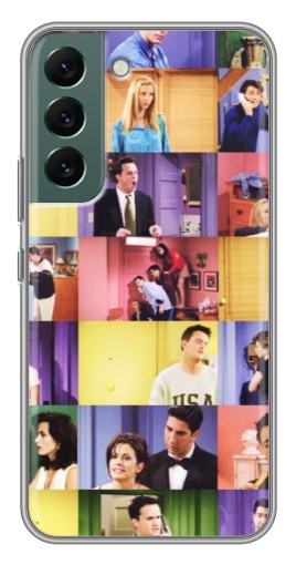 Чехол с принтом "Актеры Друзья" для Samsung Galaxy S22 Plus
