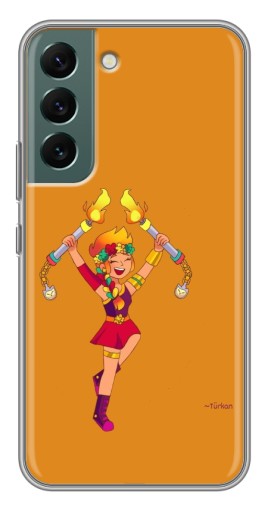 Чехол с принтом "Амбер ликует" для Samsung Galaxy S22 Plus