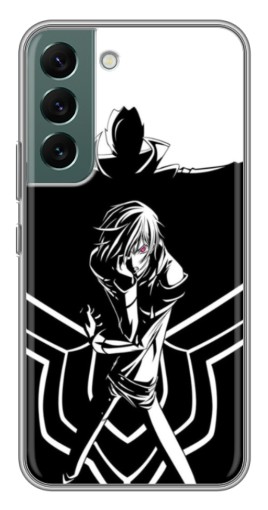Силиконовый чехол с изображением "Арт Лелуш" для Samsung Galaxy S22 Plus