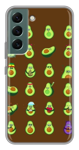 Чехол с картинкой "Авокадики" для Samsung Galaxy S22 Plus